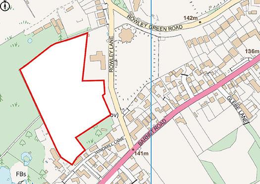 Land off, Rowley Lane, BARNET, Hertfordshire, EN5 3HX
