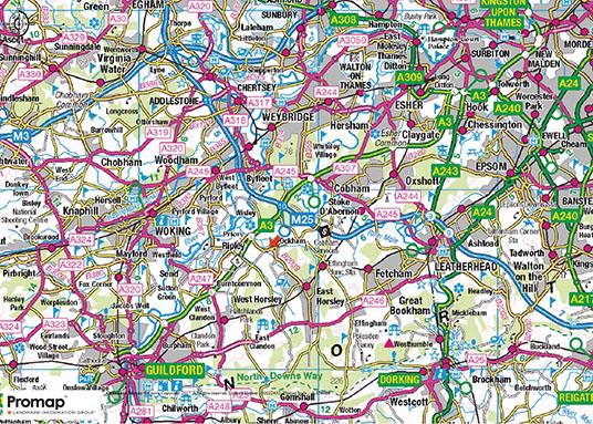 Land on the West side of , Alms Heath, Ockham, WOKING, Surrey, GU23 6NZ