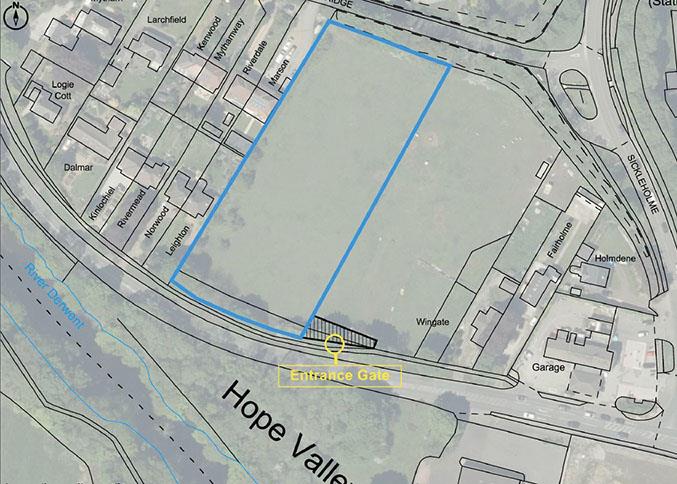 Land at, Hathersage Road, HOPE VALLEY, Derbyshire, S33 0EB