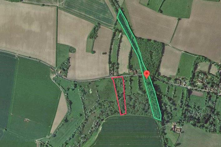 Land to the north and south of, Fundenhall Road, NORWICH, Norfolk, NR15 1SG