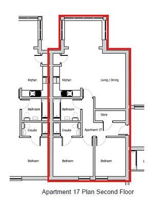 Flat 17, The Potteries, MIDDLESBROUGH, Cleveland, TS5 6DQ