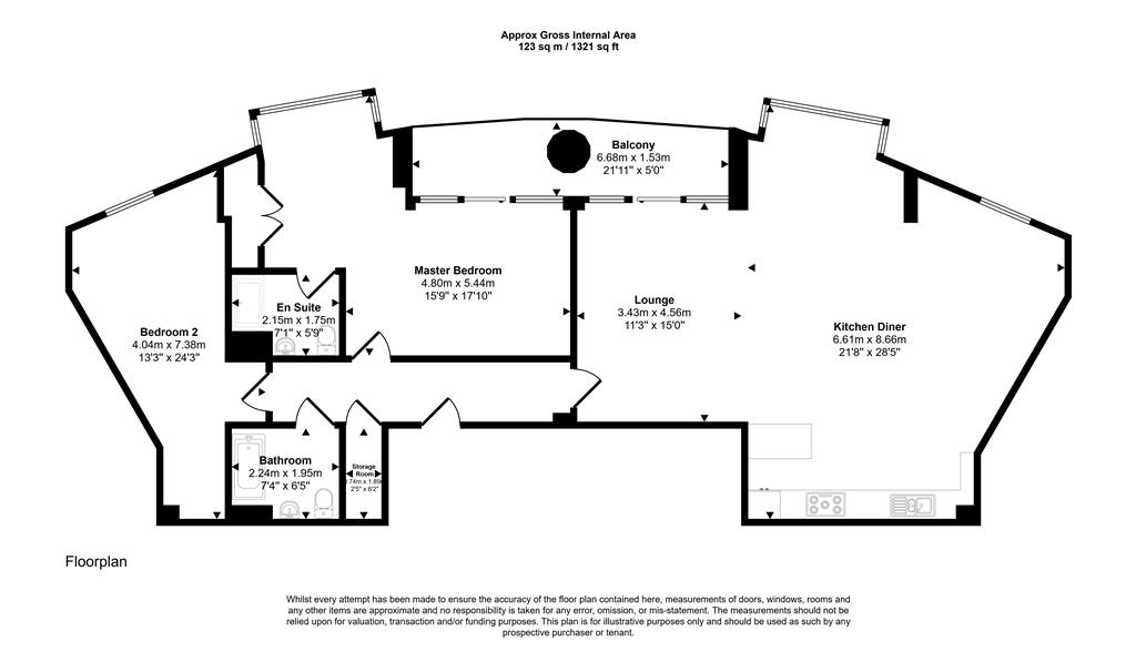 Flat 108, Altitude Apartments, 9, Altyre Road, CROYDON, Surrey, CR0 5BP