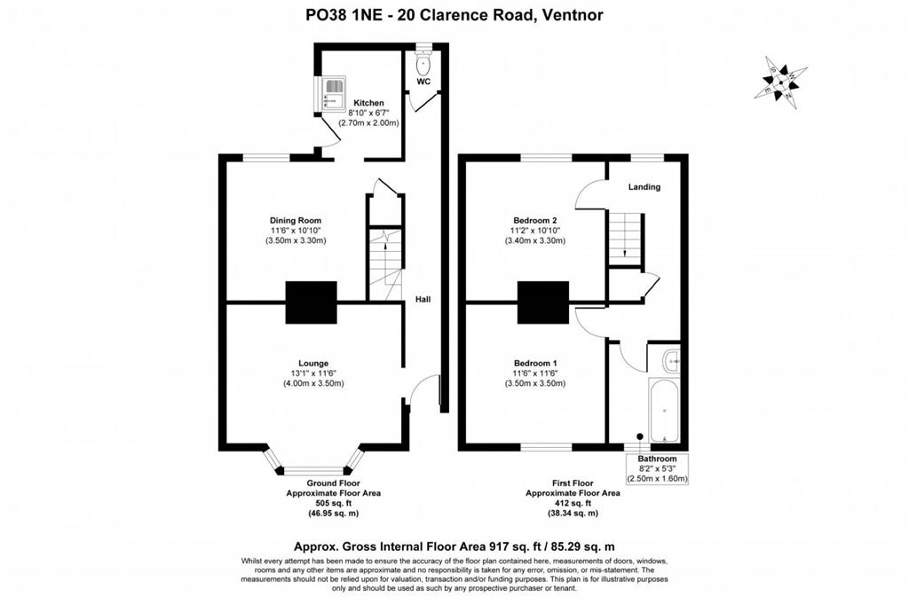20, Clarence Road, VENTNOR, Isle of Wight, PO38 1NE