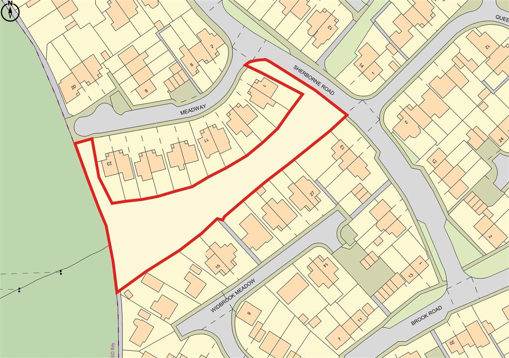 Land adj. 1-23, Meadway, TROWBRIDGE, Wiltshire, BA14 9TF