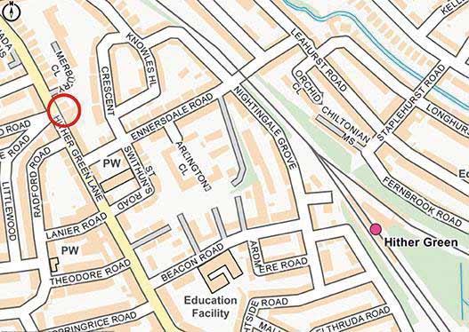 Flat 10, 161 J, Hither Green Lane, LEWISHAM, London, SE13 6QF
