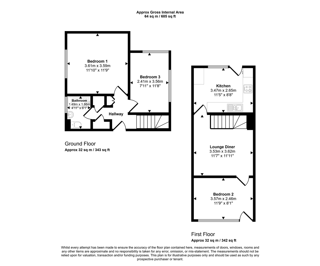 Flat 61, Crane House, Pelican Estate, London, SE15 5NG
