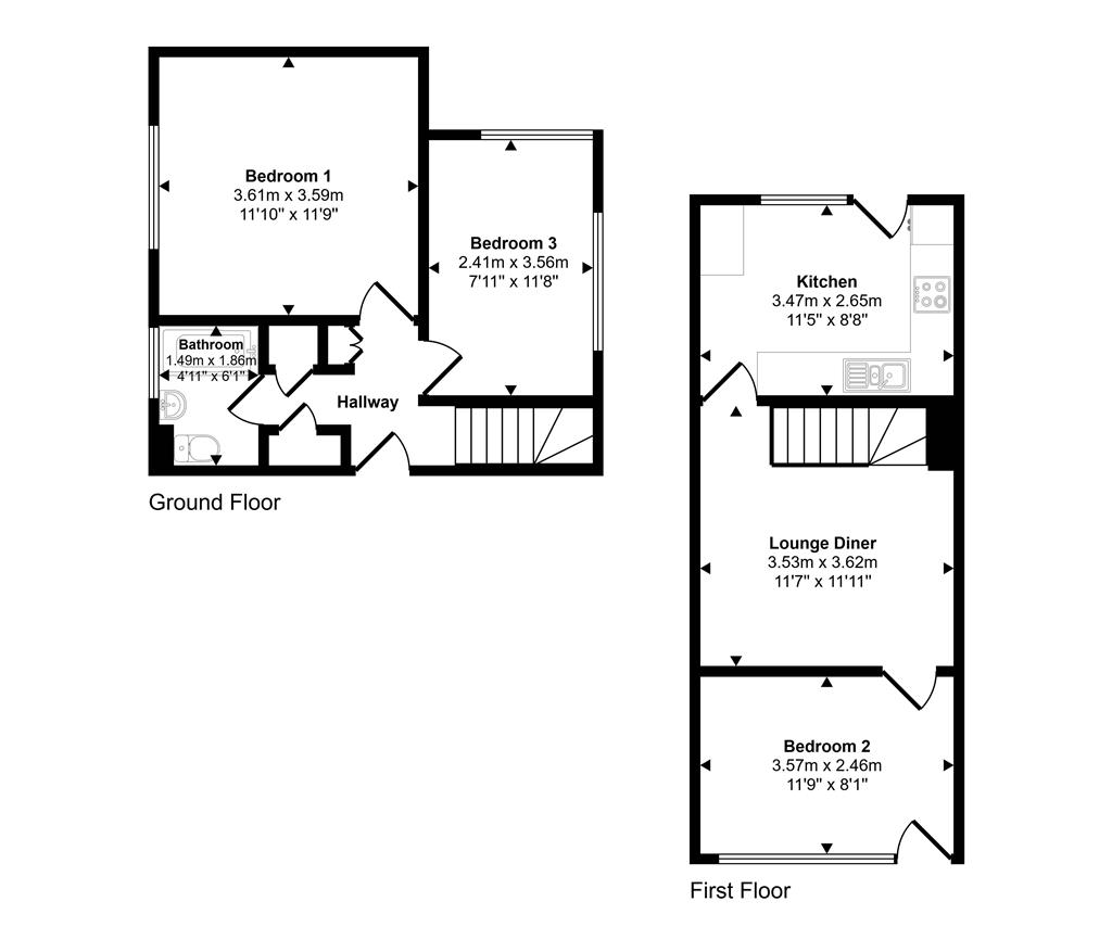 Flat 61, Crane House, Pelican Estate, London, SE15 5NG