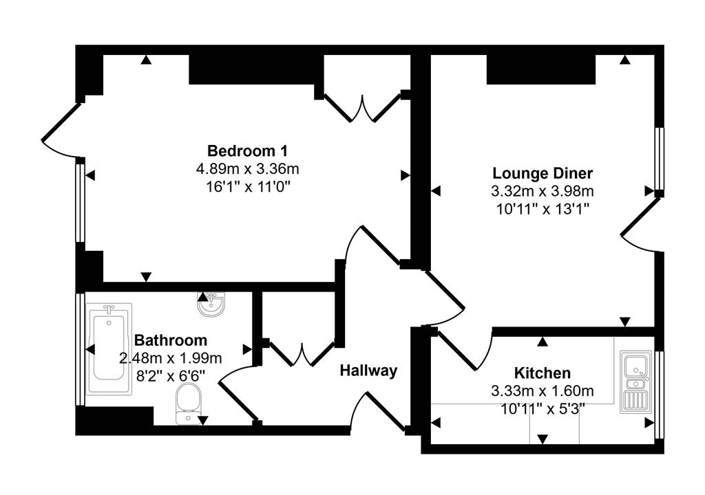 6 Porten Houses, Porten Road, WEST KENSINGTON, London, W14 0LG