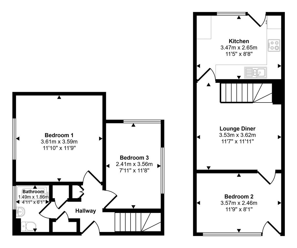 Flat 61, Crane House, Pelican Estate, London, SE15 5NG