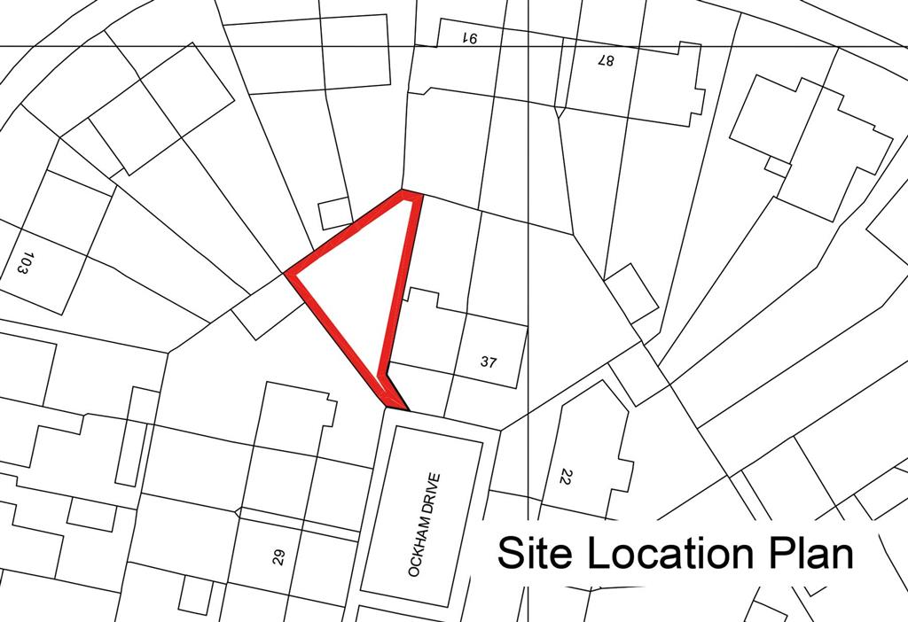 Land adj. 35, Ockham Drive, ORPINGTON, Kent, BR5 3DT
