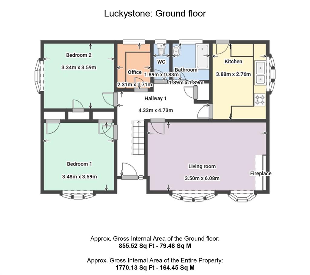 Luckystone, Carters Clay Road, ROMSEY, Hampshire, SO51 0GL