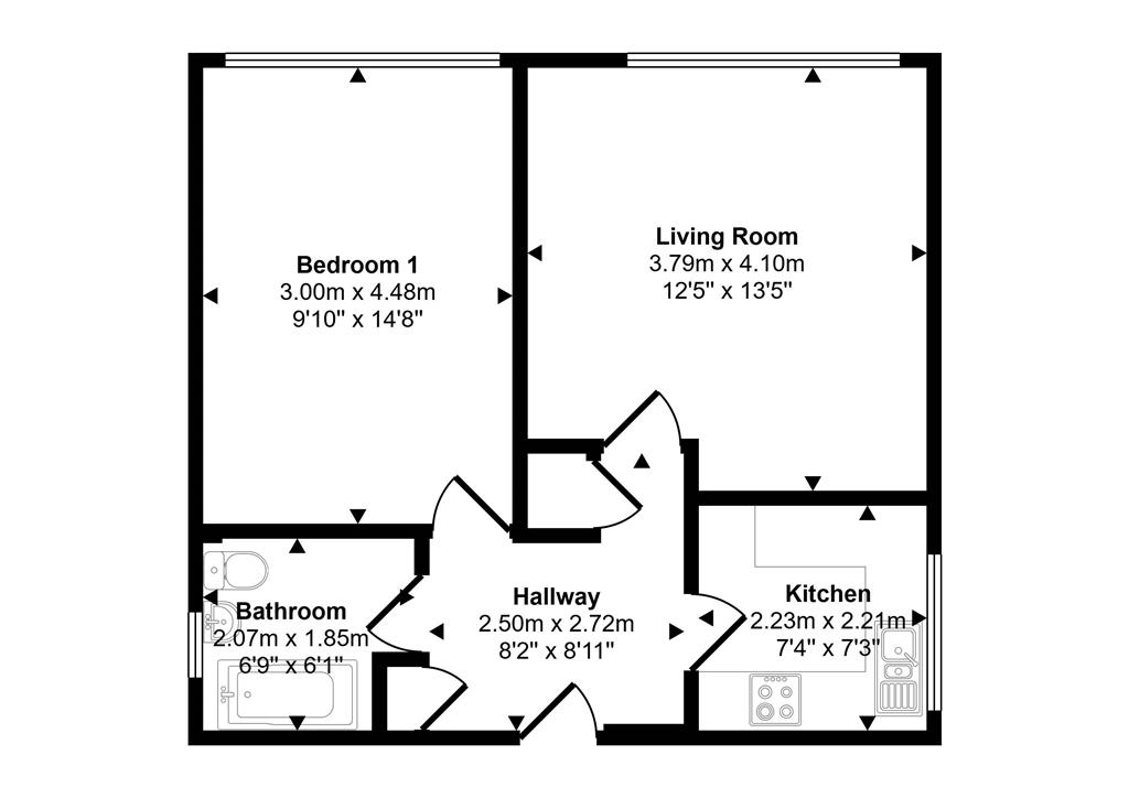4 Rectory Court, Rectory Gardens, WHITSTABLE, Kent, CT5 2LY