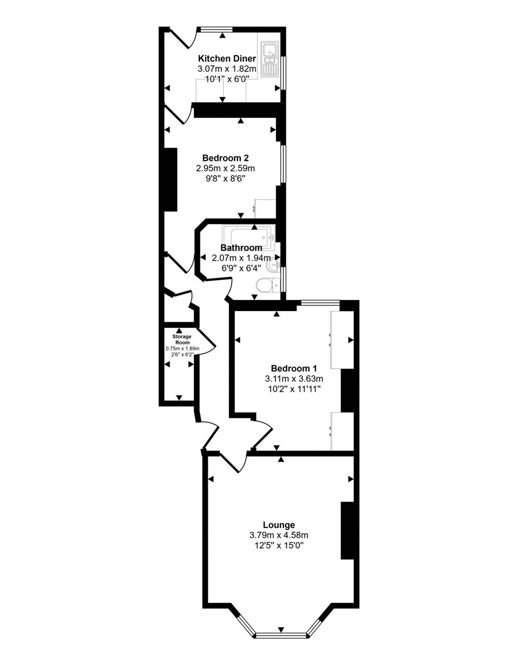 Flat A, 14, Fordingley Road, MAIDA VALE, London, W9 3HE