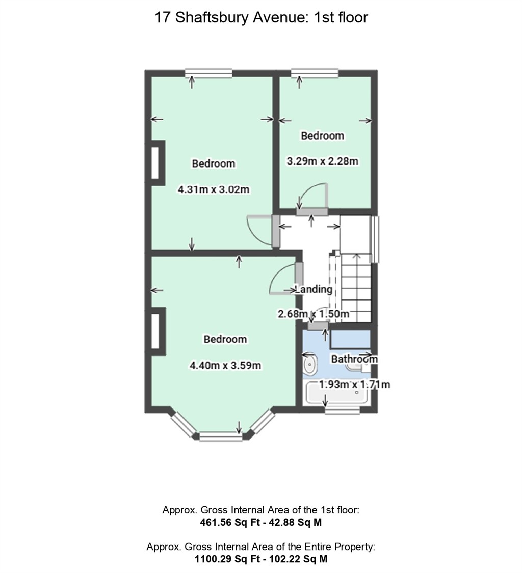 17, Shaftesbury Avenue, SOUTHAMPTON, Hampshire, SO17 1SB