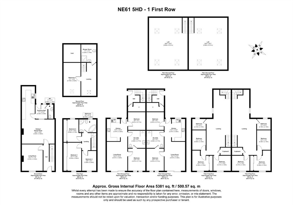 1, First Row, MORPETH, Northumberland, NE61 5HD