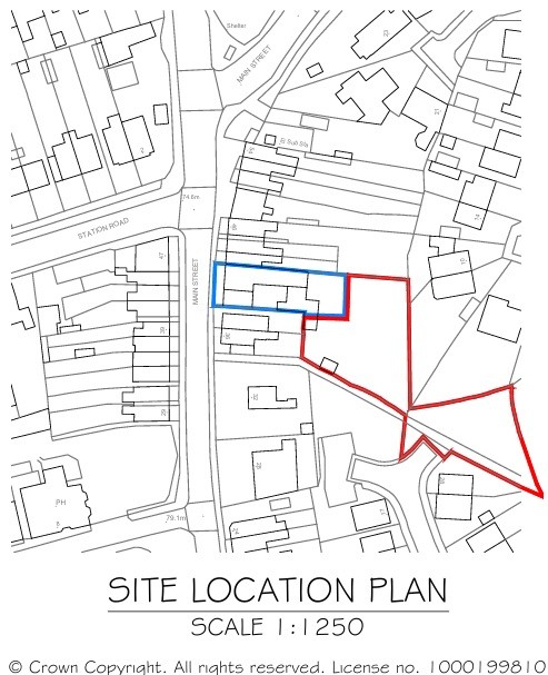 Land on the east side of 40 Main Street, Awsworth, NOTTINGHAM, Nottinghamshire, NG16 2QT