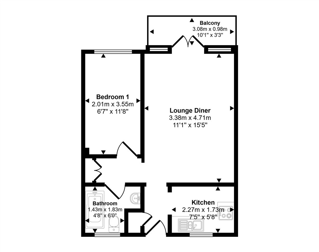 130 Wellesley Court, Maida Vale, London, W9 1RN