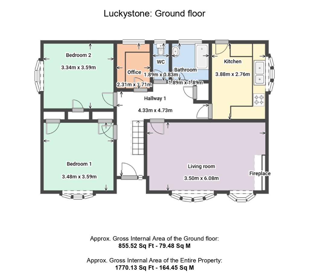 Luckystone, Carters Clay Road, ROMSEY, Hampshire, SO51 0GL