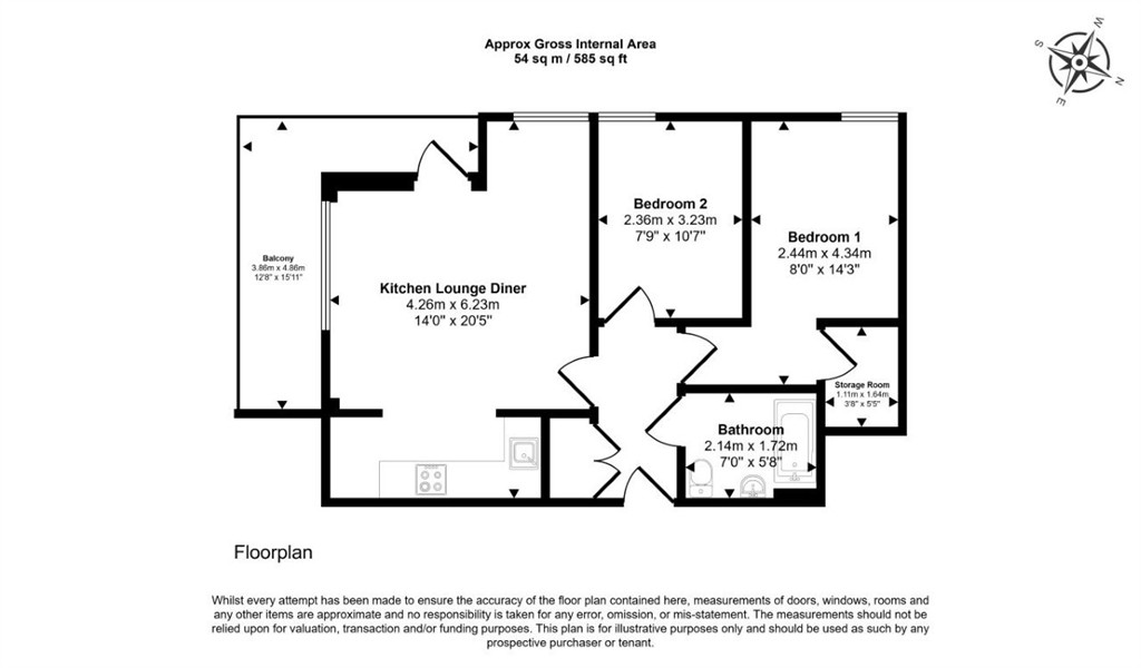Apartment 7, City Point, 1, Solly Street, SHEFFIELD, South Yorkshire, S1 4BP