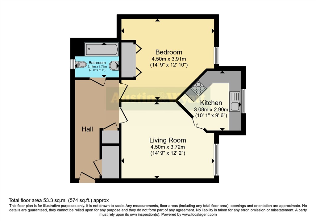 Flat 12, Heathlands Court, Beaulieu Road, SOUTHAMPTON, Hampshire, SO45 4BB